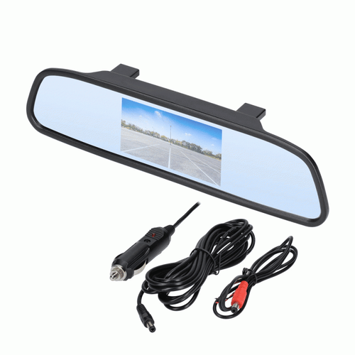 IBEAM CLIP ON MIRROR W/ 4.3' MONITOR