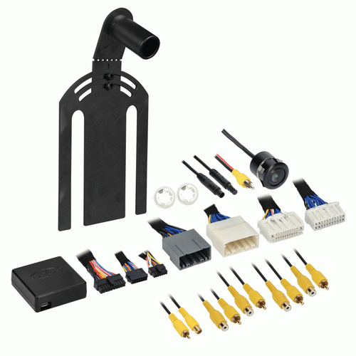 Jeep Reverse Camera Spare Tire Mount and Integration Kit