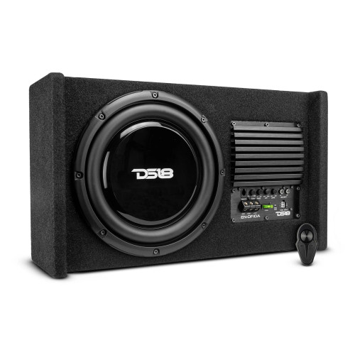 DS18 AMPLIFIED LOADED 10" 500W SHALLOW DOWN FIRE ENCLOSURE