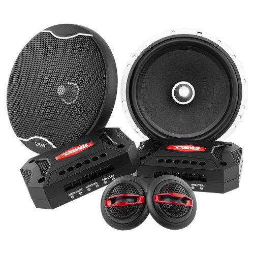 DS18 EXL SERIES 6.5' COMPONENT SYSTEM W/ SILK DOME TWEETERS