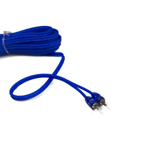 3FT BLUE COMP SERIES TWISTED RCA