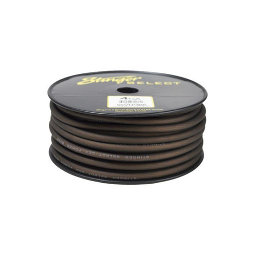 STINGER SELECT 4GA BLACK WIRE SPOOL 100'