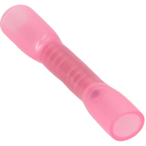 HEATSHRINK RED BUTT CONNECTORS 100 PACK
