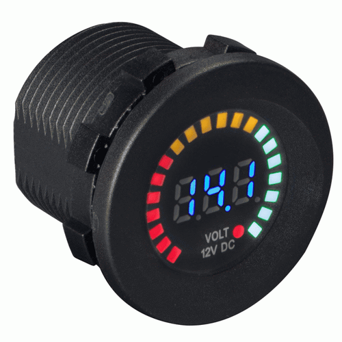 DIGITAL VOLT METER W/ GRAPHIC DISPLAY 12V-15V