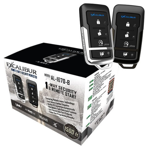 EXCALIBUR ONE WAY REMOTE START & SECURITY SYSTEM