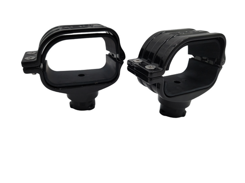 DS18 BRONCO TUBE CLAMPS FOR MARINE TOWERS NXL-X SERIES - BLACK (EACH)