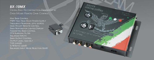 SOUNDSTREAM DIGITAL BASS RESTORATION PROCESSOR, MEXICAN FLAG SPECIAL EDITION