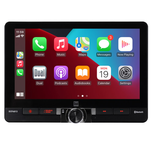 DUAL 10.1" FLOATING SCREEN APPLE CARPLAY & ANDROID AUTO RECEIVER