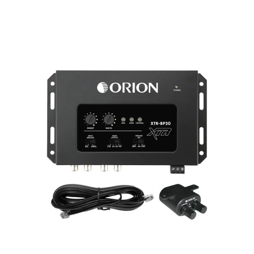 ORION XTR-BP20 Bass Processor with 10V Output & Precision Bass Control
