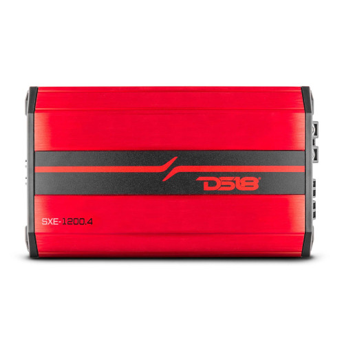 DS18 SELECT SERIES 1200W 4CH AMPLIFIER - RED