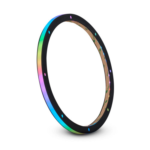 DS18 10" Digital LED Ring for Speaker and Subwoofers, .5" Spacer
