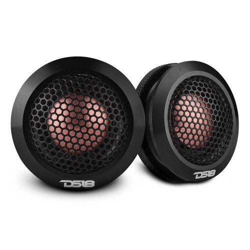 DS18 HIGH FIDELITY SOUND QUALITY DXQ 2.2" TITANIUM DOME TWEETER WITH NEODYMIUM MAGNET - 30 WATTS RMS - PAIR