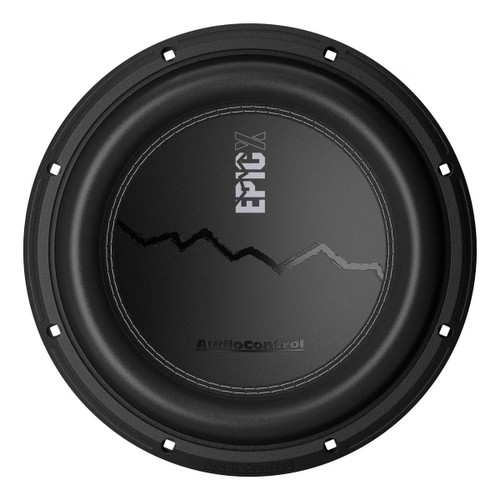AudioControl EPICX Series Car Audio 10" Subwoofer, 500 Watt RMS/750 Watt Max, 2 Ohm, Dual Voice Coil (DVC)