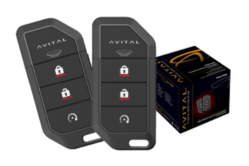 AVITAL 1-Way Remote Start & Security System