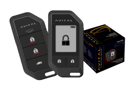 AVITAL 2-Way LCD Remote Start with Security