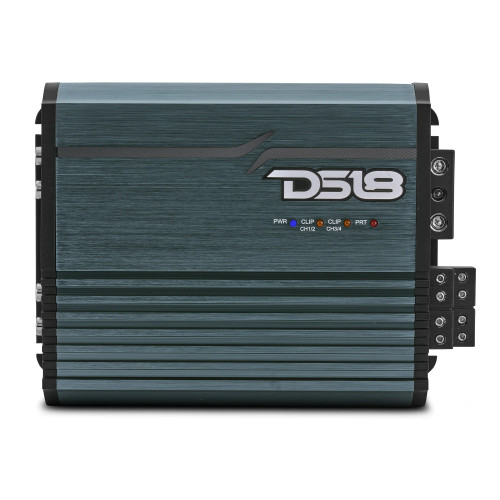 DS18 FRP Full Range Class D 4 Channel Amplifier 4 X 120 Watts Rms @ 4 OHM - TITANIUM DS18 FRP Full Range Class D 4 Channel Amplifier 4 X 120 Watts Rms @ 4 OHM - TITANIUM