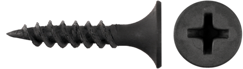 PHILLIPS FLAT HEAD METAL PIERCING #6 SCREW 3/4" , PACKAGE OF 500