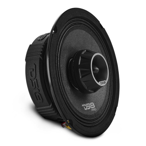 DS18 PRO-ZT 6.5" Slim Coaxial Mid-Range Loudspeaker with Water-Resistant Cone Built-in Bullet Tweeter | 200W RMS 4-Ohm