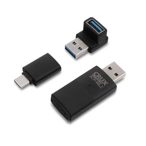 CRUX Micro-Sized Wireless CarPlay and Android Auto Dongle