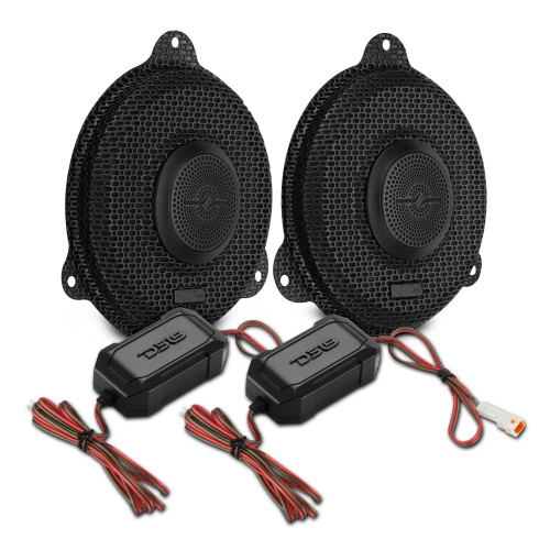 NVY AUDIO Harley-Davidson Street Glide OEM Front Grille Upgrade with Bullet Tweeters & Crossovers (2014-2023)