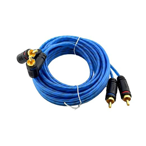 ORION Wired Series 12 FT Blue CCA 2-Channel RCA Cable