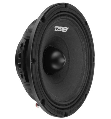 DS18 XL 8" Mid Range Loudspeaker with Bullet and Neodymium Ring Magnet 375 Watts RMS @ 4 OHM