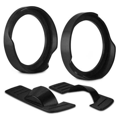 DS18 HARLEY DAVIDSON 2014-2023 10" SADDLE BAG SPEAKER KIT WITH BAG SEALS - 2- ABS SPEAKER ADAPTERS & ABS SEALS