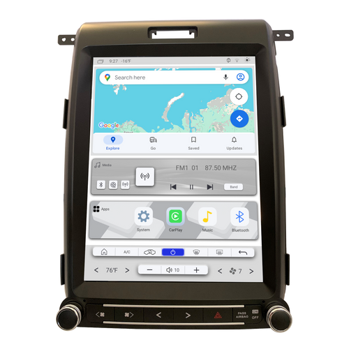 LINKSWELL LITE Version II Series T-Style Older Ford F-150 2013-2014 12.1"  Radio / Tablet / Wireless Phonelink