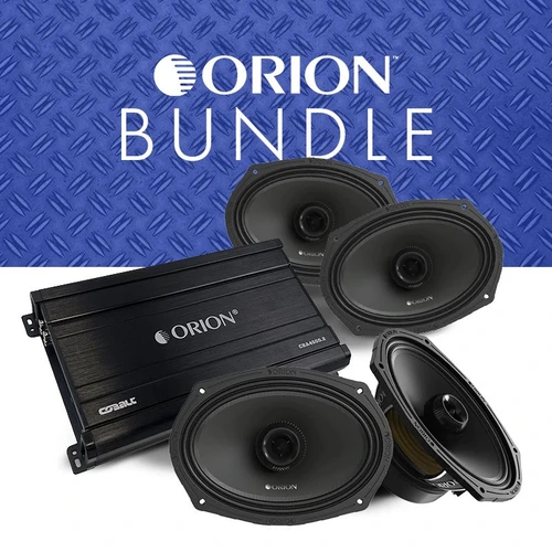 ORION 4500.2D AMPLIFIER & 2 PAIRS ORION XMT-694 PRO AUDIO TWO WAY SPEAKERS BUNDLE