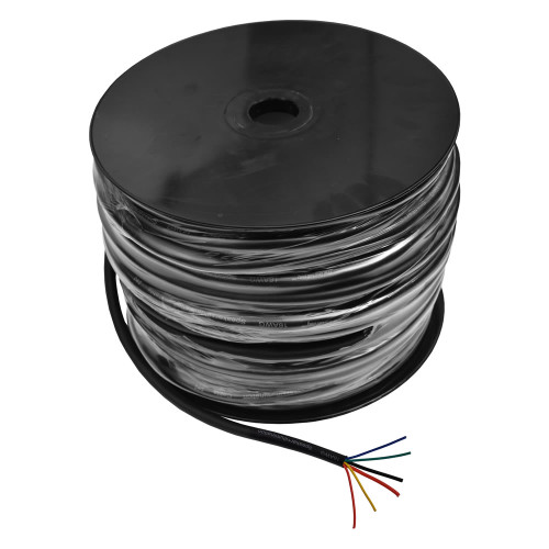 METRA 6 conductor wire - 2 speaker and 4 RGB wires - 250ft spool