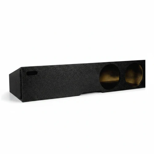 BASSMAXX Front-firing dual 10" ported subwoofer enclosure - Fits 2019-up Chevrolet Silverado and GMC Sierra Crew Cab trucks