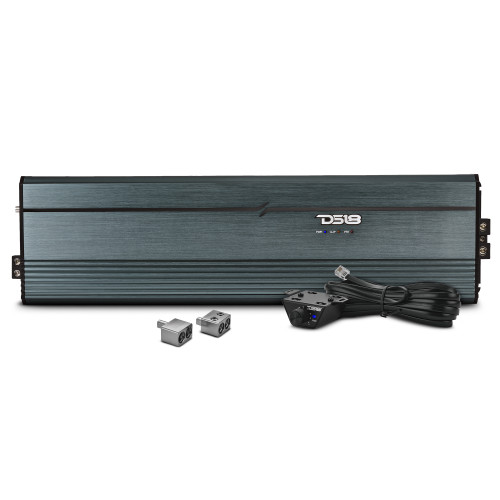 DS18 FRP Full Range Class D 1 Channel Amplifier 12000 Watts Rms @ 1 OHM - Titanium