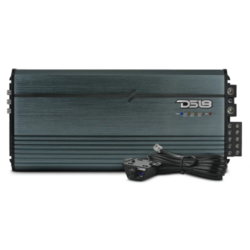FRP Compact Full-Range Class D 5-Channel Amplifier – 250W x 4 + 1,200W Subwoofer Output