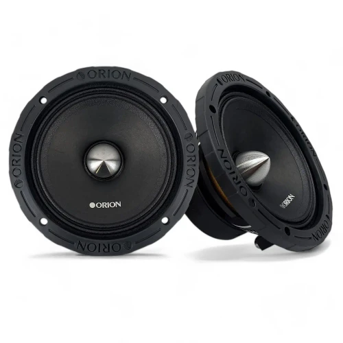 6.5" 2-Ohm 350W RMS / 1400W MAX Bullet Midrange Speakers