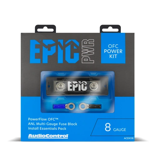 EPIC OFC POWERFLOW AMP WIRING KIT 8 GAUGE