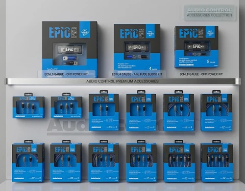 AUDIOCONTROL EPIC SERIES ACCESSORIES BUNDLE