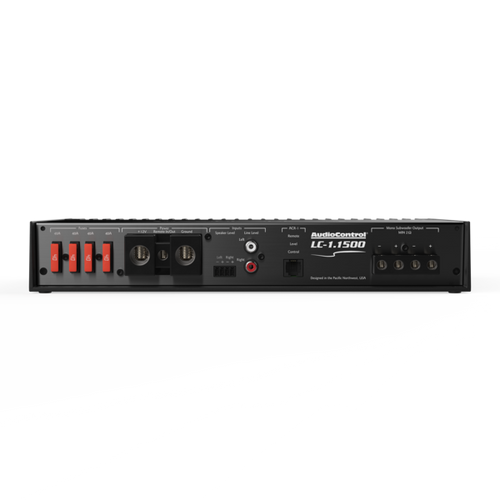 AUDIOCONTROL LC-1.1500 Mono 1500 watt Amplifier with LC2i