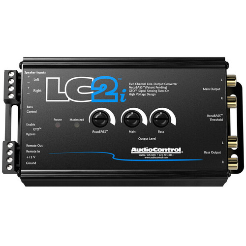 AUDIOCONTROL LC2i Two Channel Converter with AccuBass