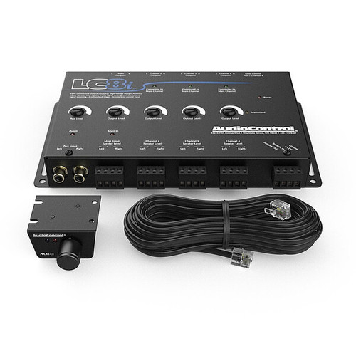 AUDIOCONTROL LC8i Eight Channel Converter/Aux Input BLACK