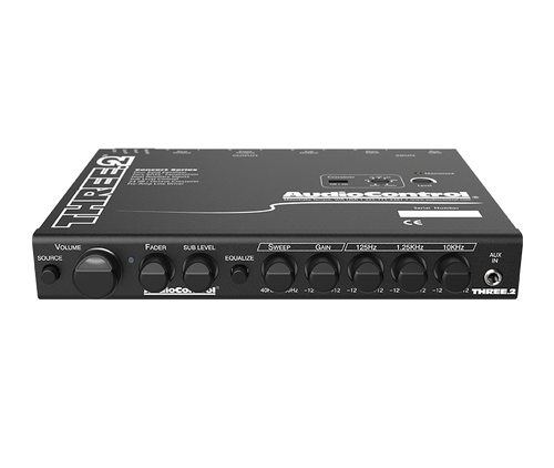 AUDIOCONTROL THREE.2 EQ/Crossover with Aux inputs