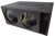 BASS-MAXX DUAL 12" POLY COATED SPL JUMBO VENTED ENCLOSURE