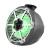 DS18 HYDRO CARBON FIBER 8' ULTRA SLIM MARINE POD SPEAKERS WITH INTEGRATED RGB LED LIGHTS 450 WATTS - PAIR