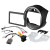 2014-2017 Mini-Cooper F55/F56 ISO Double DIN Stereo Installation Kit