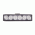 White/Amber Grille Marker Lights - 4.1 Inch, 6 LED