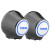 DS18 HYDRO FLAT MOUNT UNIVERSAL POD FOR 6.5" SPEAKERS , BUILT IN RGB LED - CARBON FIBER PAIR DS18 HYDRO FLAT MOUNT UNIVERSAL POD FOR 6.5" SPEAKERS , BUILT IN RGB LED - CARBON FIBER PAIR