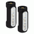 Amber/White Highway Bar Switchback Lights with Black Housing