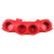 DS18 Jeep JL/JLU/JT 2024 Overhead Sound Bar Fits 4 X 8" Speakers Harness Included OEM Fit - RED