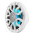 DS18 NXL 6.5" 2-Way Coaxial Marine Speaker With Digital Led Lights And Bullet Tweeter 150 Watts 4-Ohm - WHITE