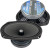 ORION COBALT 6x9" 4-Ohm 300W RMS / 1200W MAX Midrange Speakers