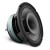 DS18 NVY SERIES 8" COAXIAL HYBRID NEODYMIUM LOUDSPEAKERS WITH BUILT IN DRIVER| 400 Watts RMS | 4 OHM | Mid-Bass | Water Resistant Cone | Carbon Fiber